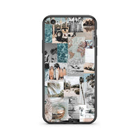 Thumbnail for iPhone 7 / 8 Retro Beach Life Θήκη από τη Smartfits με σχέδιο στο πίσω μέρος και μαύρο περίβλημα | Smartphone case with colorful back and black bezels by Smartfits