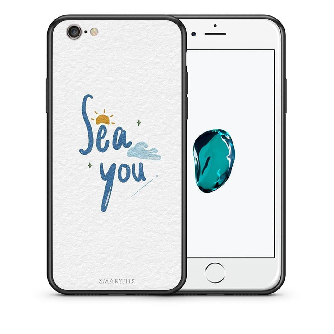 Θήκη iPhone 6 Plus / 6s Plus Sea You από τη Smartfits με σχέδιο στο πίσω μέρος και μαύρο περίβλημα | iPhone 6 Plus / 6s Plus Sea You case with colorful back and black bezels