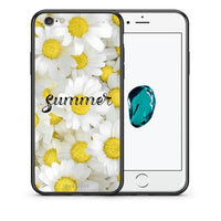 Thumbnail for Θήκη iPhone 6 Plus / 6s Plus Summer Daisies από τη Smartfits με σχέδιο στο πίσω μέρος και μαύρο περίβλημα | iPhone 6 Plus / 6s Plus Summer Daisies case with colorful back and black bezels