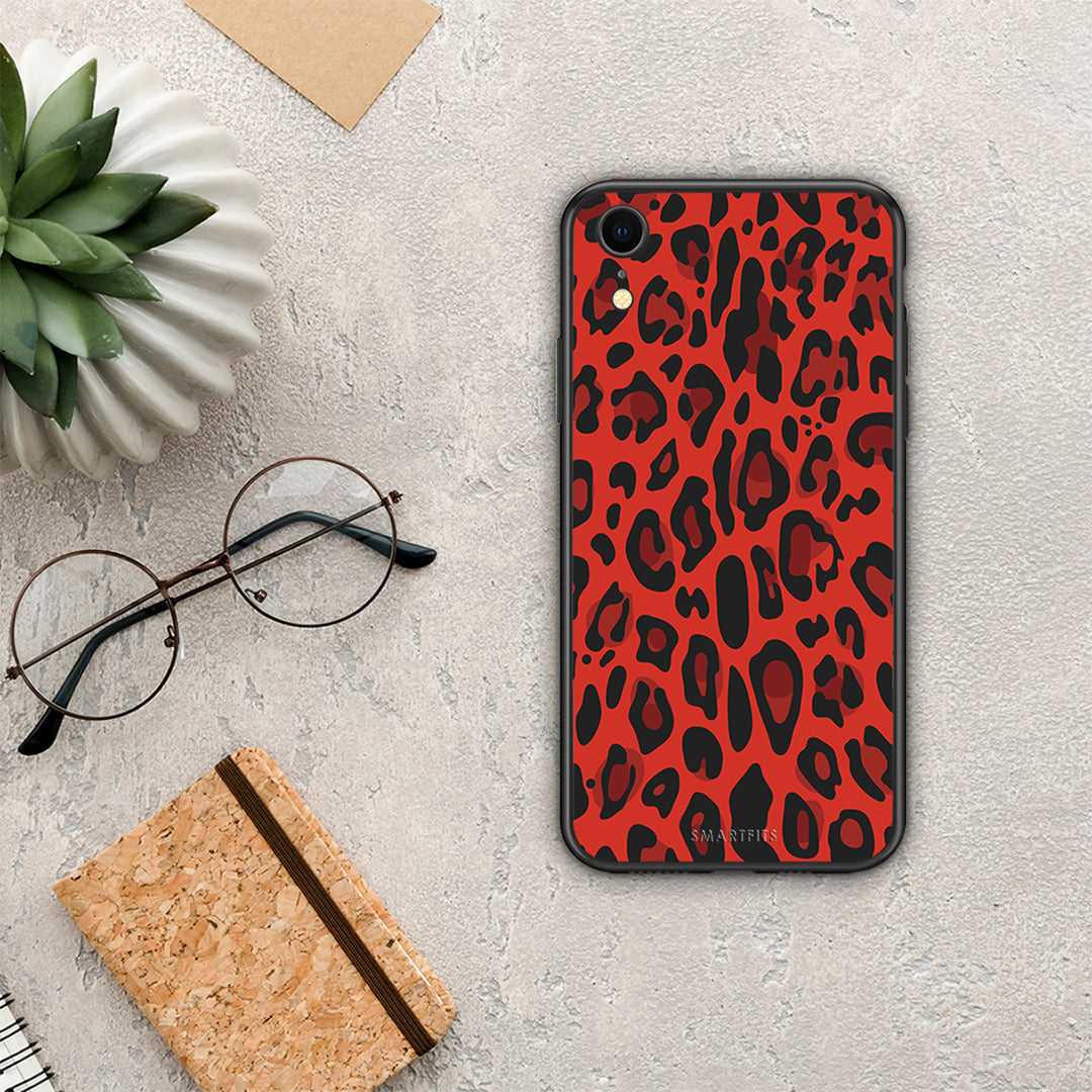 Animal Red Leopard - iPhone XR case