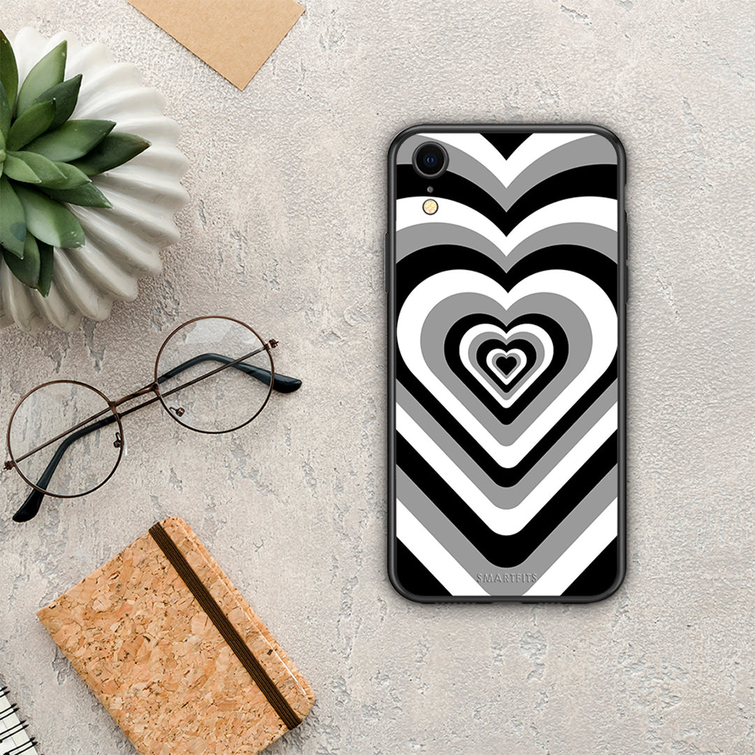 Black Hearts - iPhone XR case