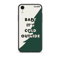 Thumbnail for iphone xr Cold Outside θήκη από τη Smartfits με σχέδιο στο πίσω μέρος και μαύρο περίβλημα | Smartphone case with colorful back and black bezels by Smartfits