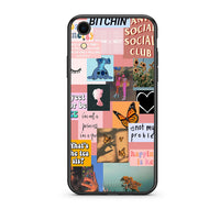 Thumbnail for iphone xr Collage Bitchin Θήκη Αγίου Βαλεντίνου από τη Smartfits με σχέδιο στο πίσω μέρος και μαύρο περίβλημα | Smartphone case with colorful back and black bezels by Smartfits
