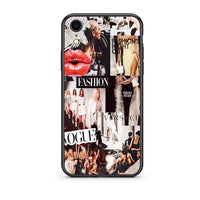 Thumbnail for iphone xr Collage Fashion Θήκη Αγίου Βαλεντίνου από τη Smartfits με σχέδιο στο πίσω μέρος και μαύρο περίβλημα | Smartphone case with colorful back and black bezels by Smartfits