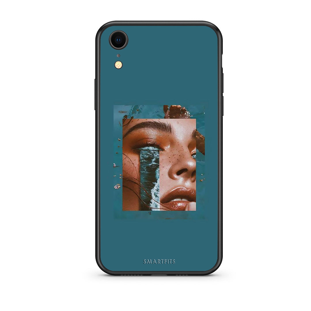 iphone xr Cry An Ocean θήκη από τη Smartfits με σχέδιο στο πίσω μέρος και μαύρο περίβλημα | Smartphone case with colorful back and black bezels by Smartfits