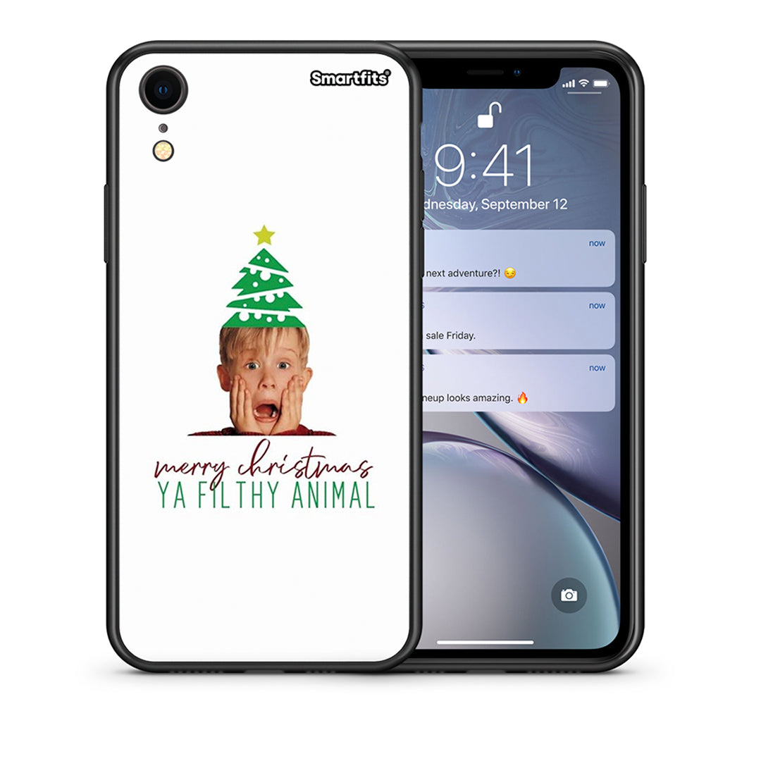 Θήκη iPhone XR Filthy Animal από τη Smartfits με σχέδιο στο πίσω μέρος και μαύρο περίβλημα | iPhone XR Filthy Animal case with colorful back and black bezels