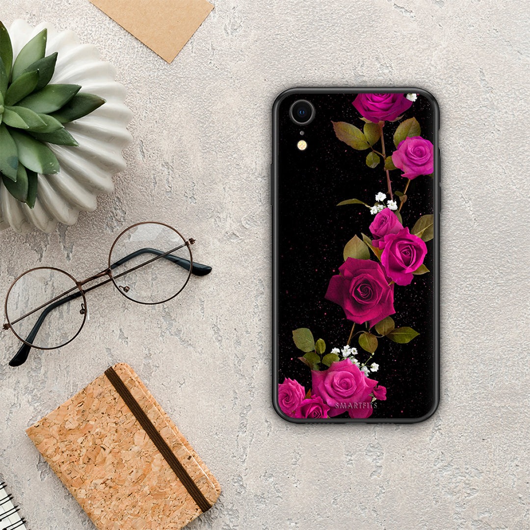 Flower Red Roses - iPhone XR case