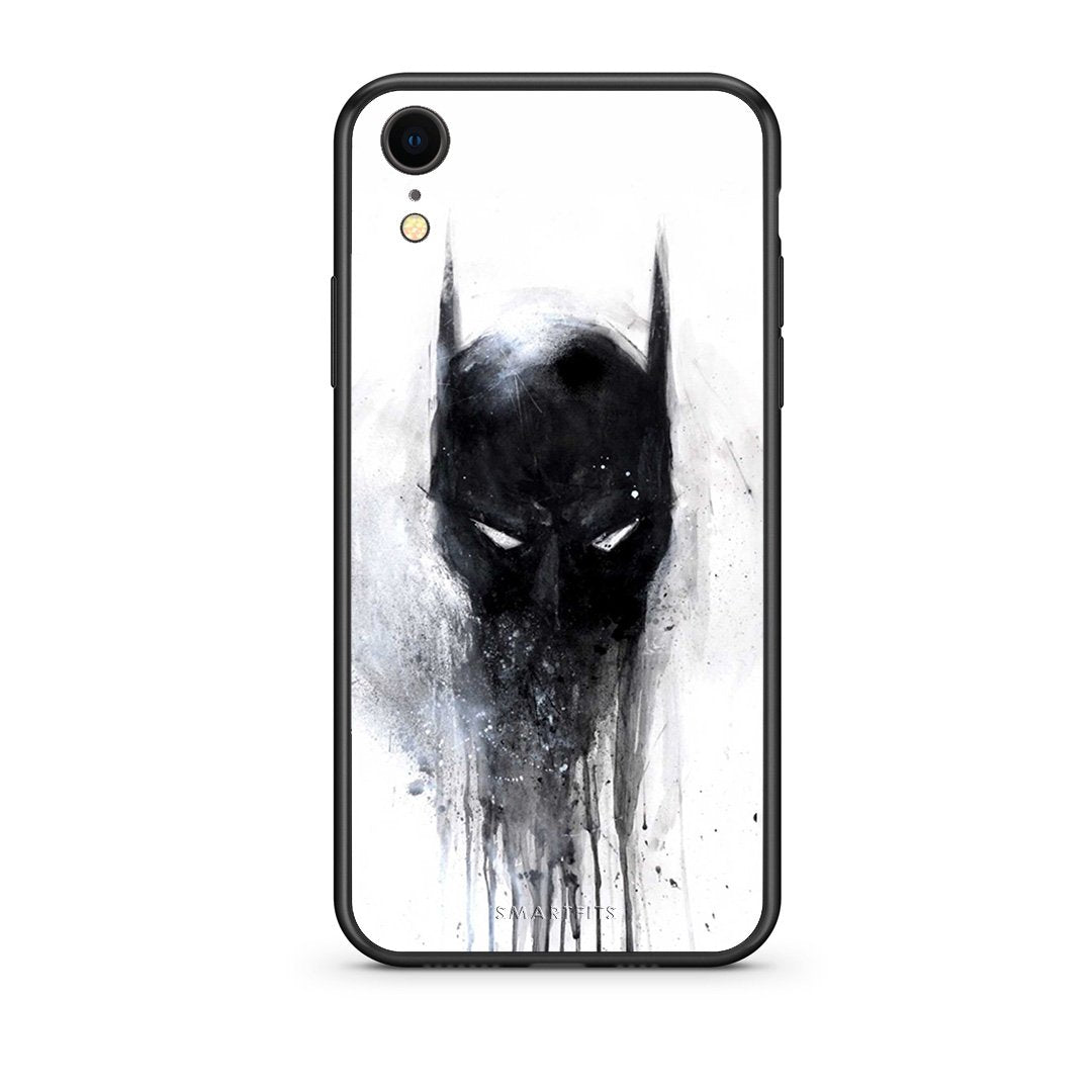 4 - iphone xr Paint Bat Hero case, cover, bumper