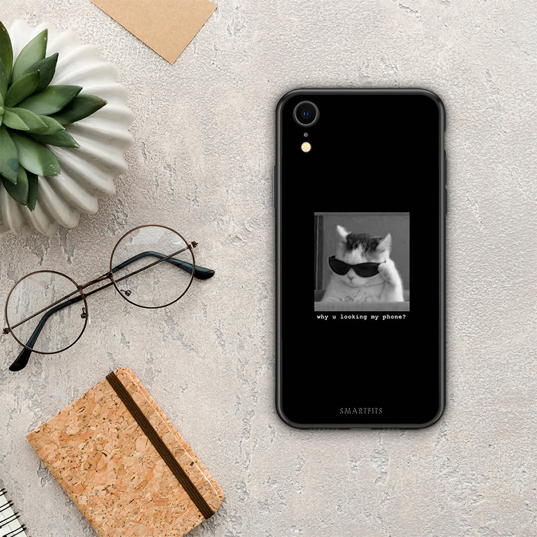 Meme Cat - iPhone XR case