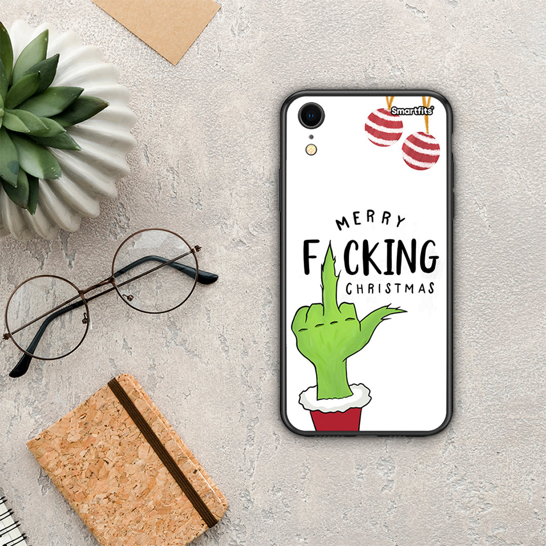 Merry F Xmas - iPhone XR case