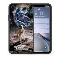 Thumbnail for Θήκη iPhone XR More Space από τη Smartfits με σχέδιο στο πίσω μέρος και μαύρο περίβλημα | iPhone XR More Space case with colorful back and black bezels