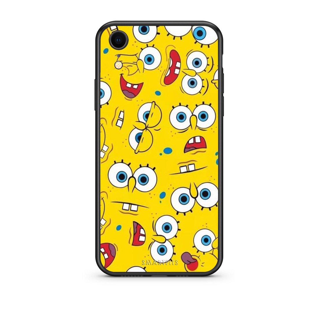 4 - iphone xr Sponge PopArt case, cover, bumper