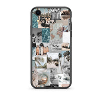 Thumbnail for iphone xr Retro Beach Life Θήκη από τη Smartfits με σχέδιο στο πίσω μέρος και μαύρο περίβλημα | Smartphone case with colorful back and black bezels by Smartfits