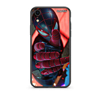 Thumbnail for iphone xr Spider Hand Θήκη από τη Smartfits με σχέδιο στο πίσω μέρος και μαύρο περίβλημα | Smartphone case with colorful back and black bezels by Smartfits