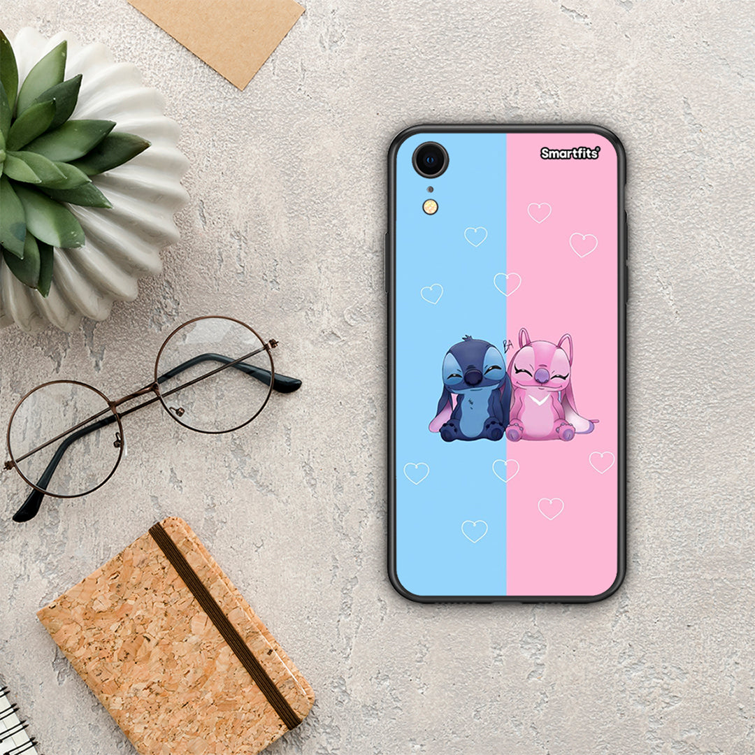 Stitch and Angel - iPhone XR case