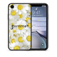 Thumbnail for Θήκη iPhone XR Summer Daisies από τη Smartfits με σχέδιο στο πίσω μέρος και μαύρο περίβλημα | iPhone XR Summer Daisies case with colorful back and black bezels