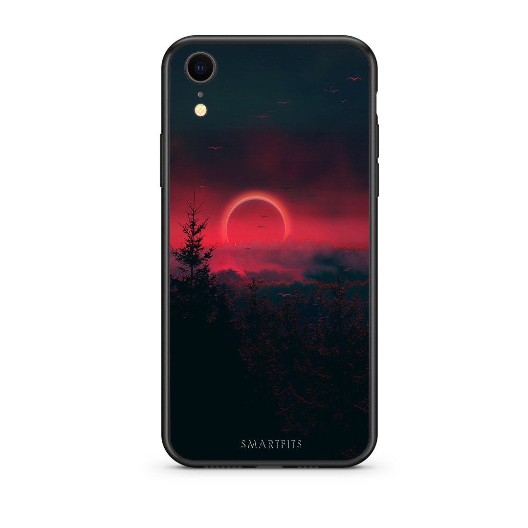 4 - iphone xr Sunset Tropic case, cover, bumper