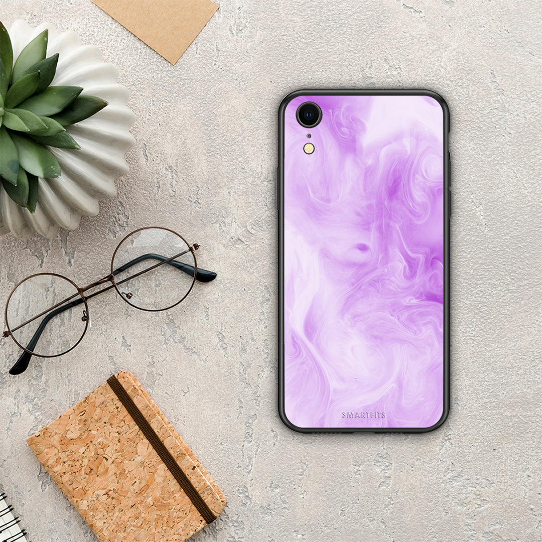 Watercolor Lavender - iPhone XR case