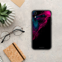 Thumbnail for Watercolor Pink Black - iPhone XR case
