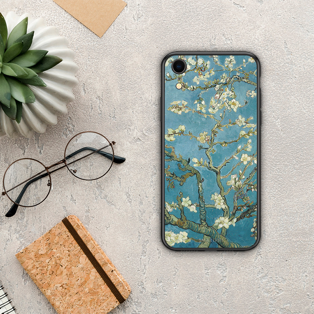 White Blossoms - iPhone XR case