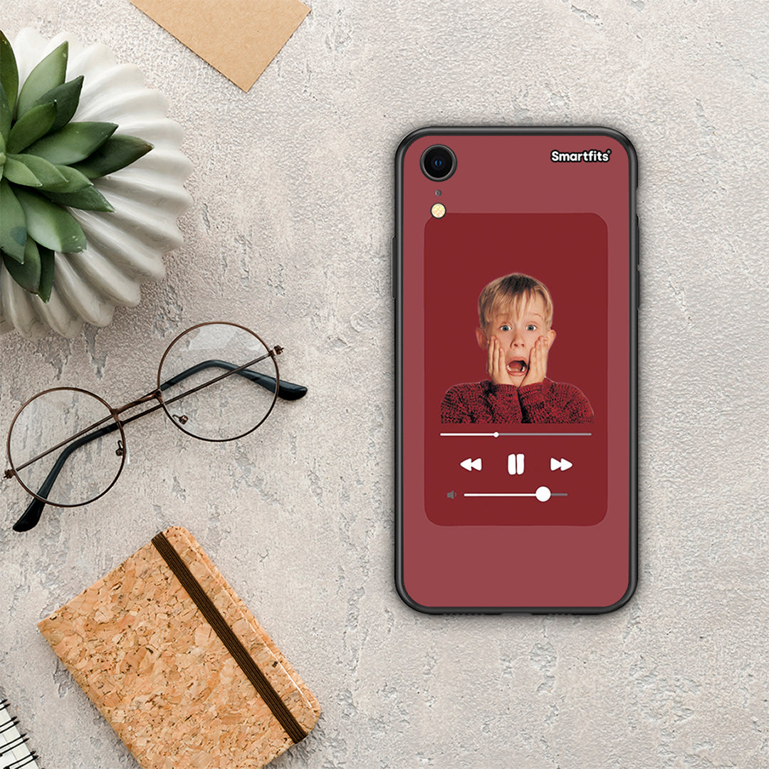 Xmas Alone Music - iPhone XR case