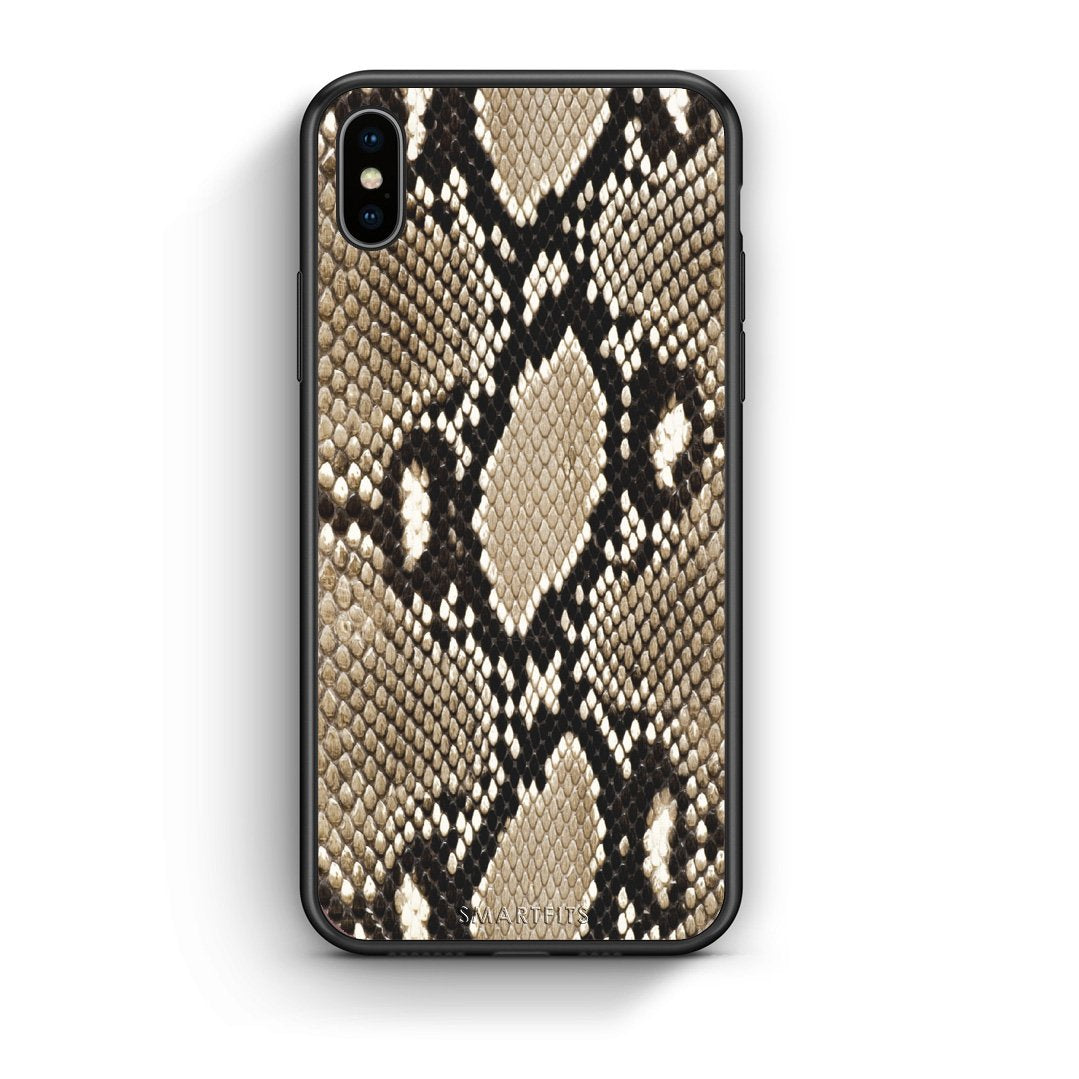 23 - iPhone X/Xs Fashion Snake Animal case, cover, bumper