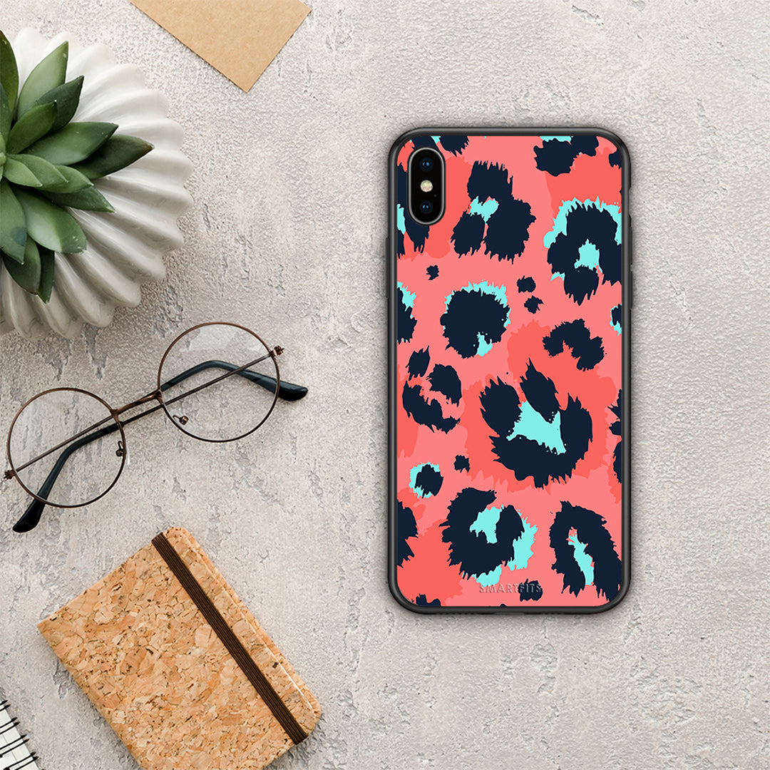 Animal Pink Leopard - iPhone Xs Max case
