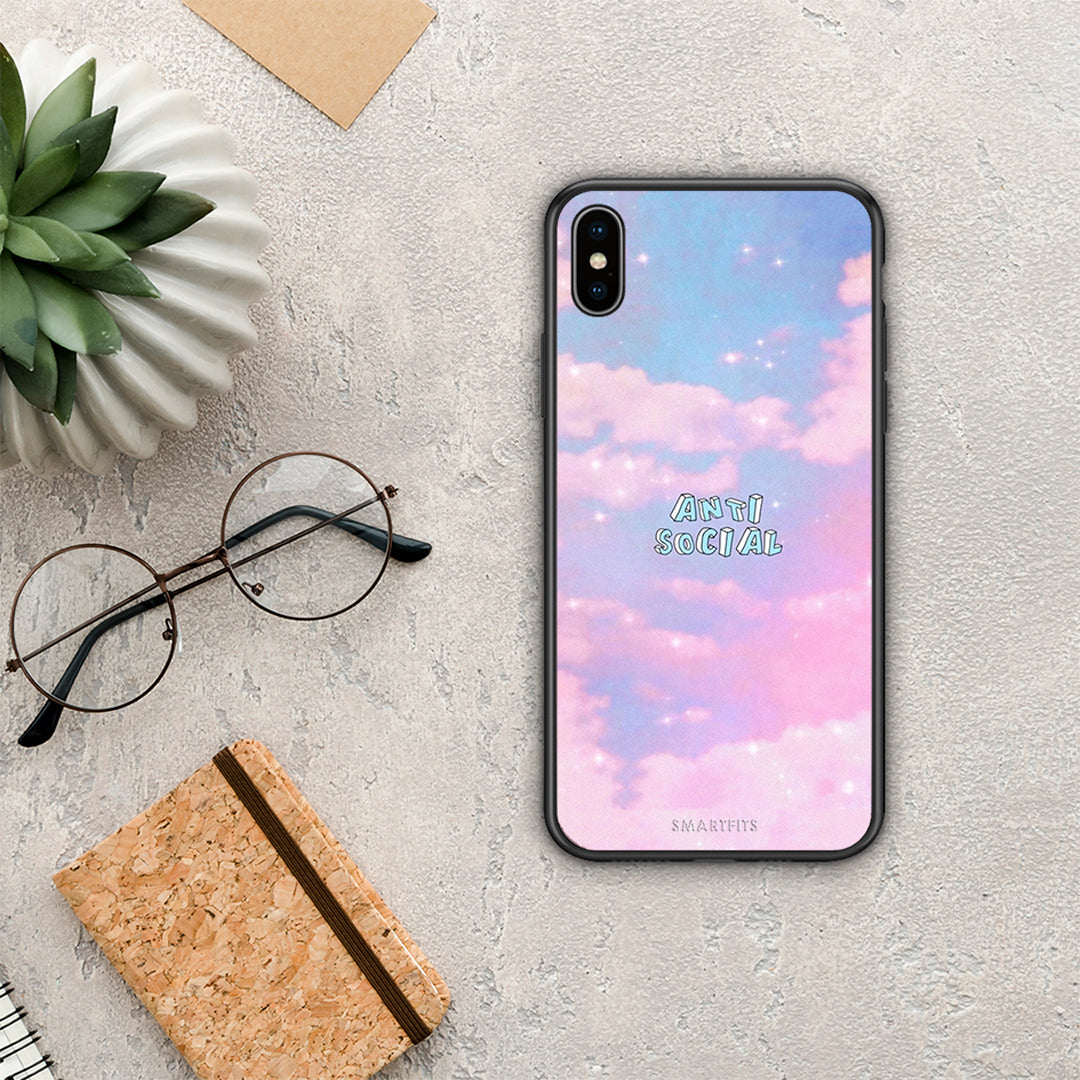 Anti Social - iPhone X / XS case