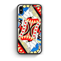 Thumbnail for iPhone X/Xs Card Love θήκη από τη Smartfits με σχέδιο στο πίσω μέρος και μαύρο περίβλημα | Smartphone case with colorful back and black bezels by Smartfits