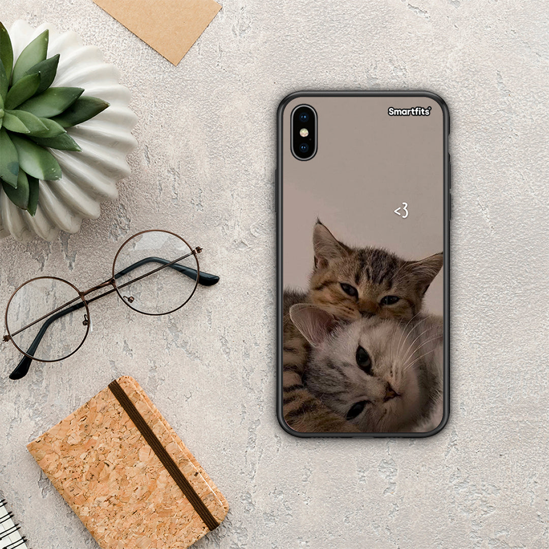 Cats in Love - iPhone XS Max case