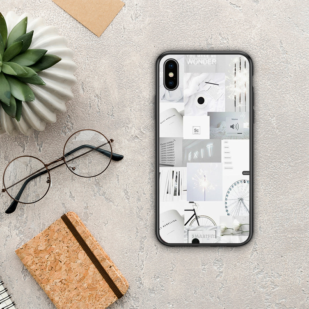 Collage Make Me Wonder - iPhone Xs Max case