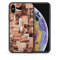 Thumbnail for Θήκη Αγίου Βαλεντίνου iPhone X / Xs Collage You Can από τη Smartfits με σχέδιο στο πίσω μέρος και μαύρο περίβλημα | iPhone X / Xs Collage You Can case with colorful back and black bezels