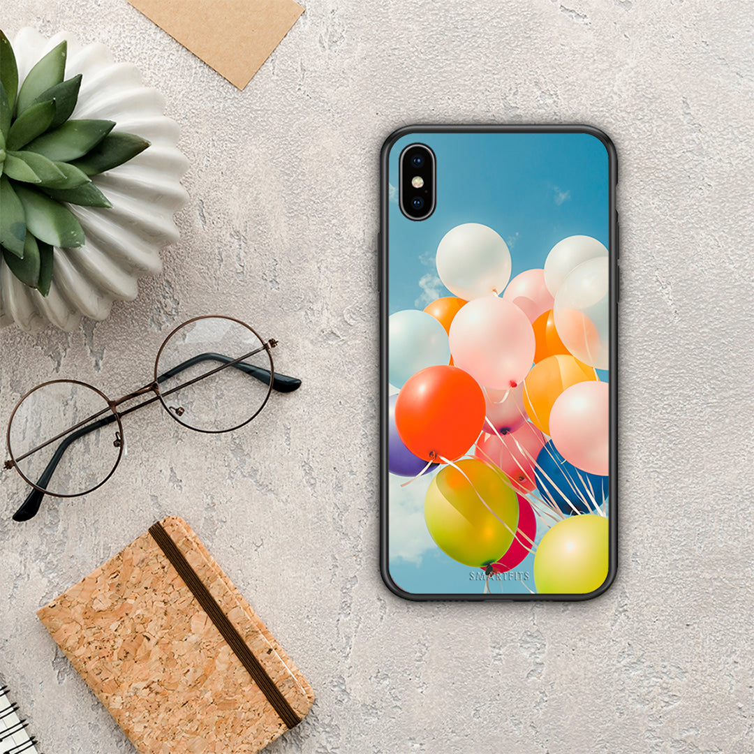 Colorful Balloons - iPhone X / Xs case