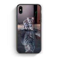 Thumbnail for 4 - iPhone X/Xs Tiger Cute case, cover, bumper