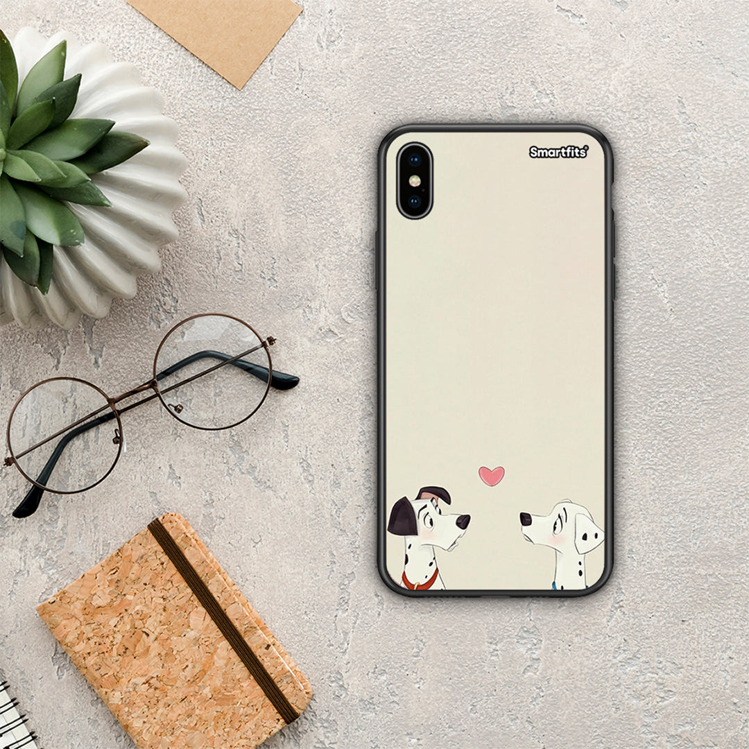 Dalmatians Love - iPhone X / XS case