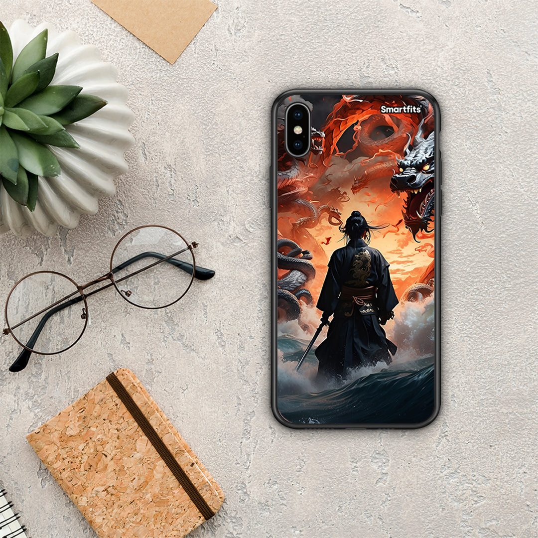 Dragons Fight - iPhone Xs Max case