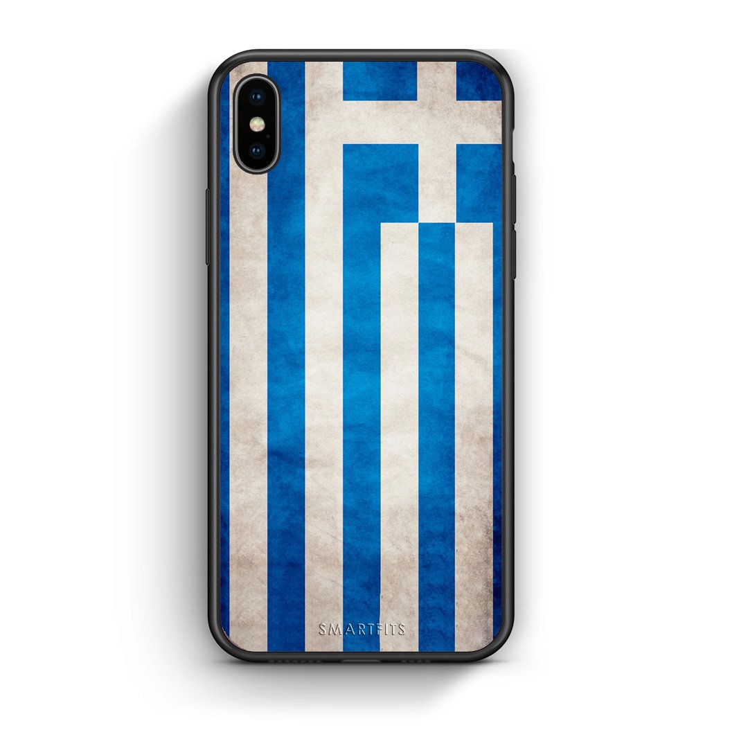 4 - iPhone X/Xs Greece Flag case, cover, bumper