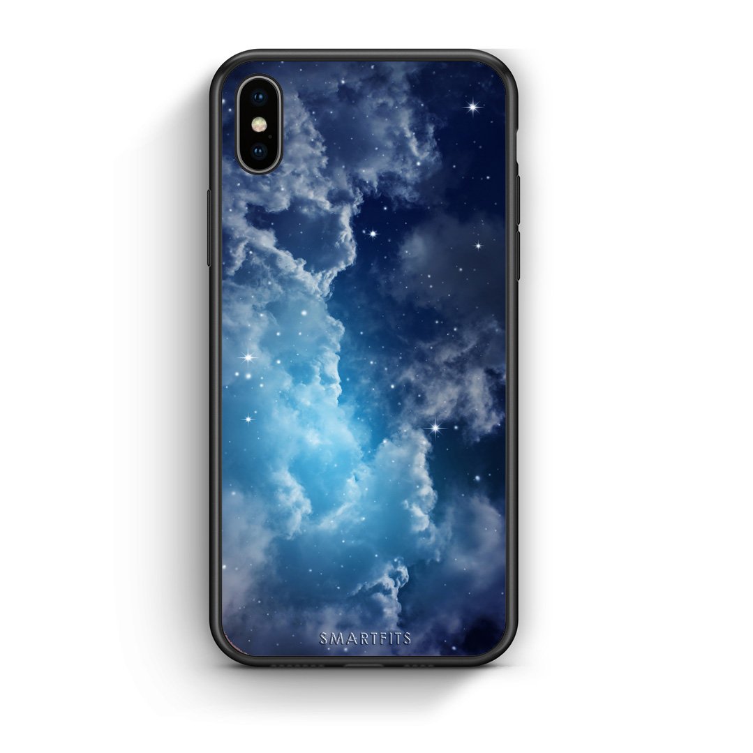 104 - iPhone X/Xs Blue Sky Galaxy case, cover, bumper