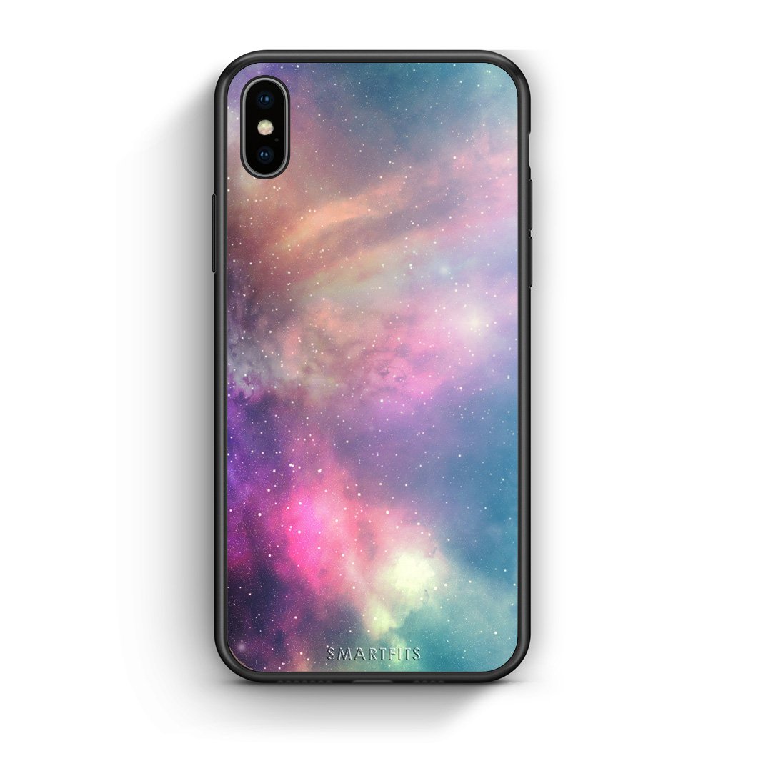 105 - iphone xs max Rainbow Galaxy case, cover, bumper