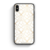 Thumbnail for 111 - iPhone X/Xs Luxury White Geometric case, cover, bumper