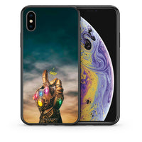 Thumbnail for Θήκη iPhone X/Xs Infinity Snap από τη Smartfits με σχέδιο στο πίσω μέρος και μαύρο περίβλημα | iPhone X/Xs Infinity Snap case with colorful back and black bezels