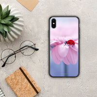 Thumbnail for Ladybug Flower - iPhone Xs Max θήκη
