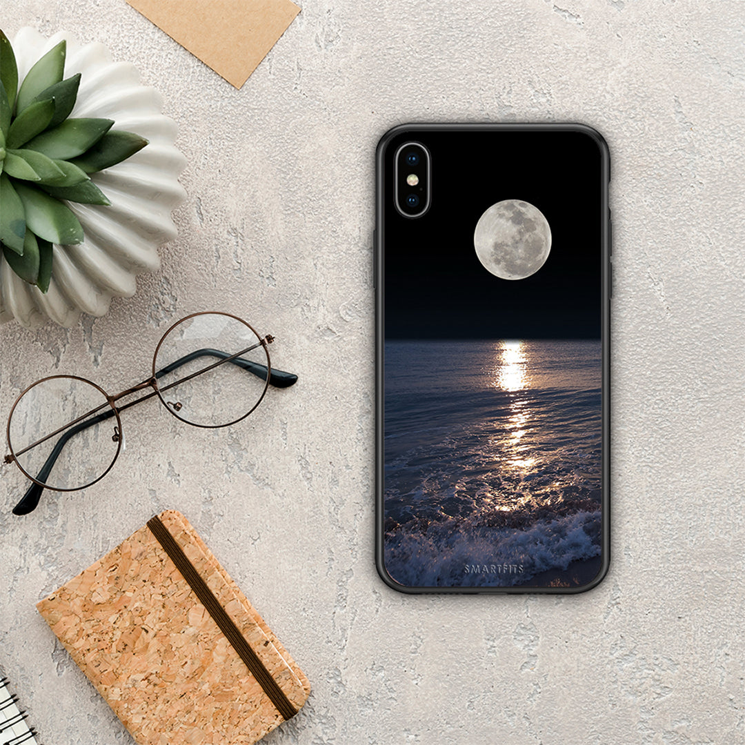 Landscape Moon - iPhone X / Xs case
