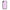 iPhone X/Xs Lilac Hearts θήκη από τη Smartfits με σχέδιο στο πίσω μέρος και μαύρο περίβλημα | Smartphone case with colorful back and black bezels by Smartfits
