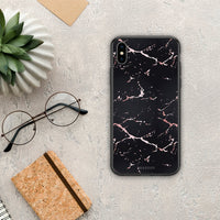 Thumbnail for Marble Black Rosegold - iPhone Xs Max case