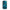 iPhone X/Xs Marble Blue θήκη από τη Smartfits με σχέδιο στο πίσω μέρος και μαύρο περίβλημα | Smartphone case with colorful back and black bezels by Smartfits