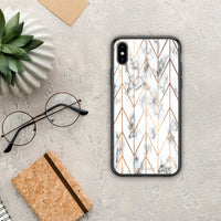 Thumbnail for Marble Gold Geometric - iPhone Xs Max case
