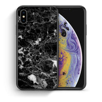 Thumbnail for Θήκη iPhone X/Xs Male Marble από τη Smartfits με σχέδιο στο πίσω μέρος και μαύρο περίβλημα | iPhone X/Xs Male Marble case with colorful back and black bezels