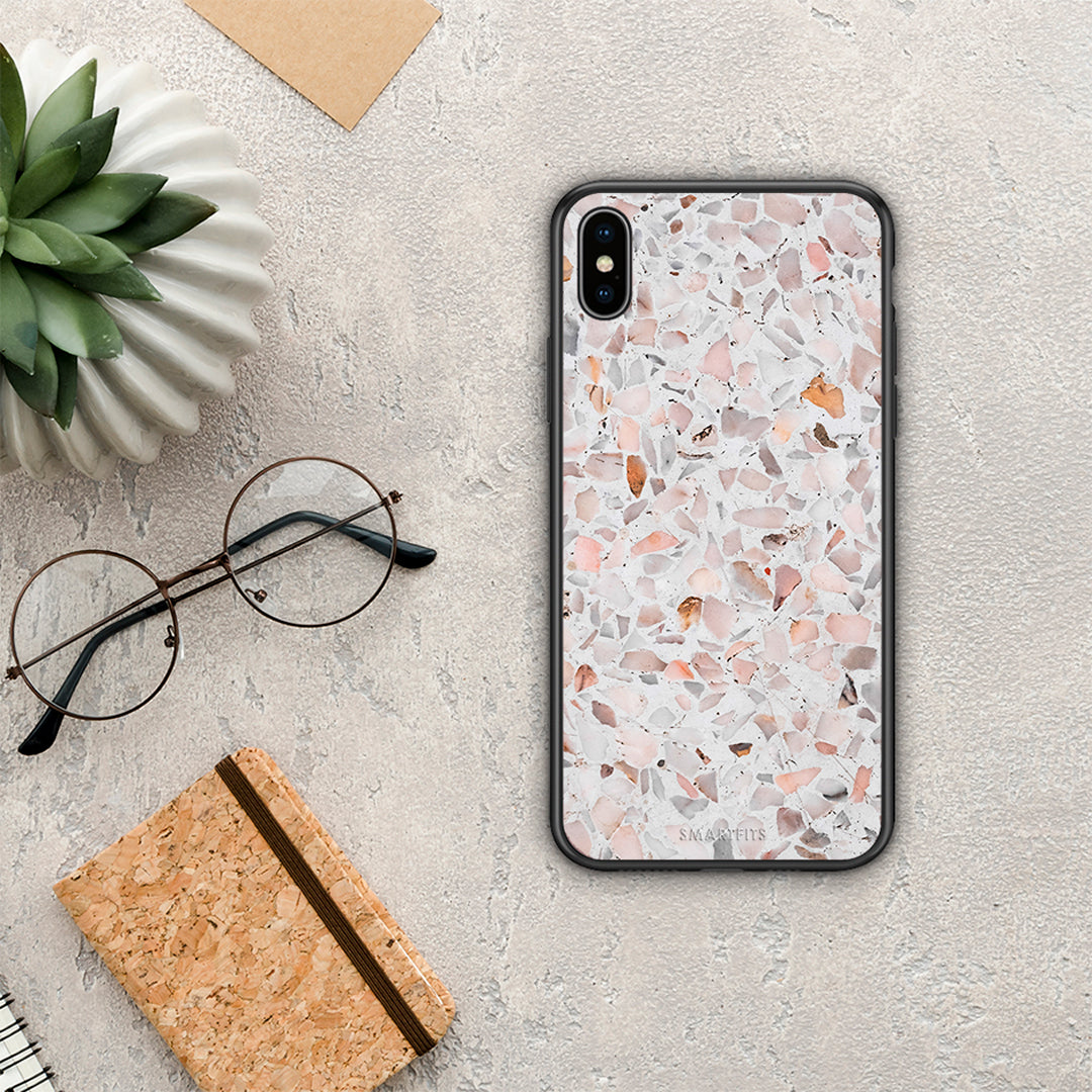 Marble Terrazzo - iPhone X / Xs case