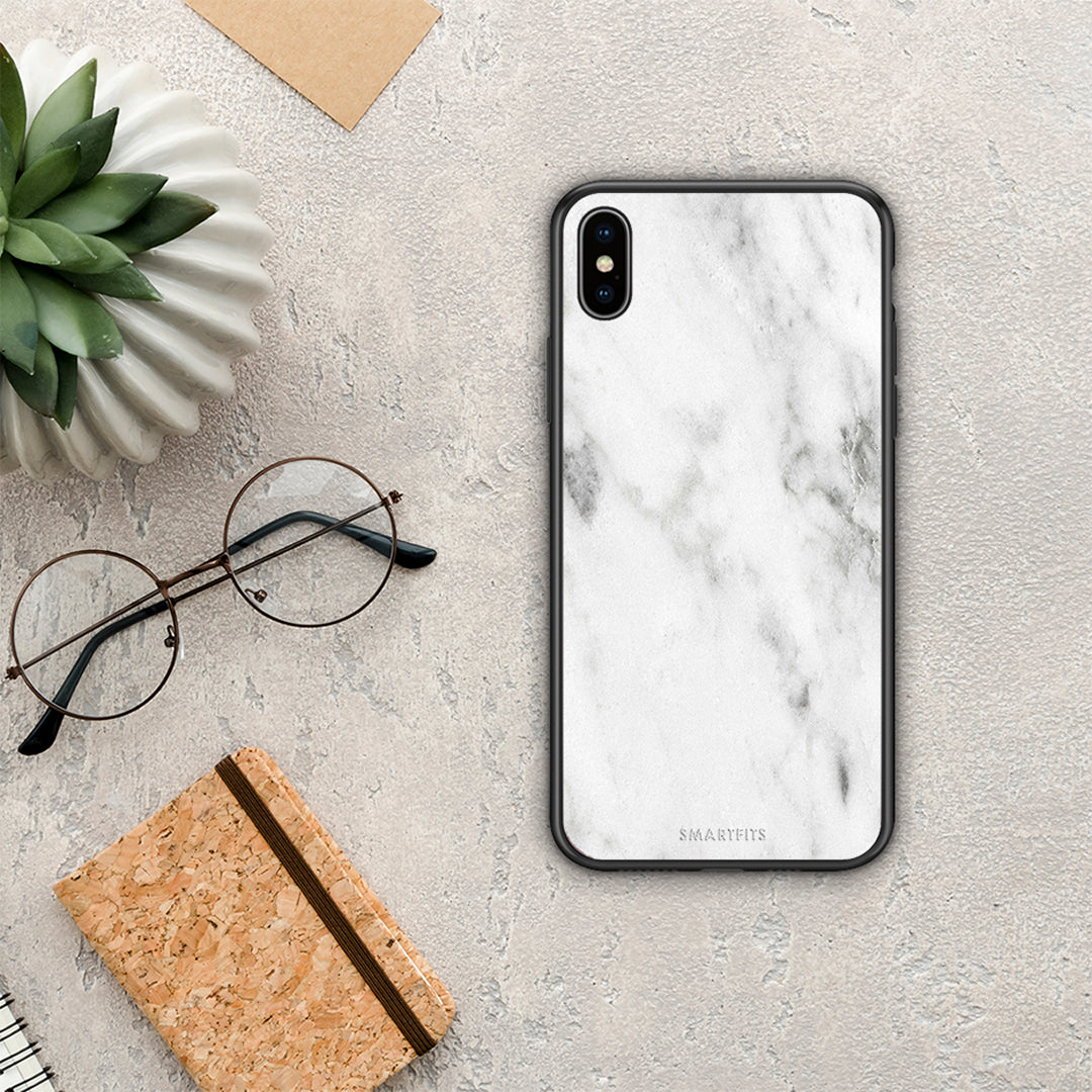 Marble White - iPhone Xs Max case 